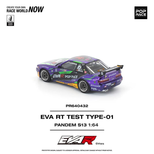 POPRACE 1/64 PANDEM S13 EVA RT TEST TYPE-01 PR640432