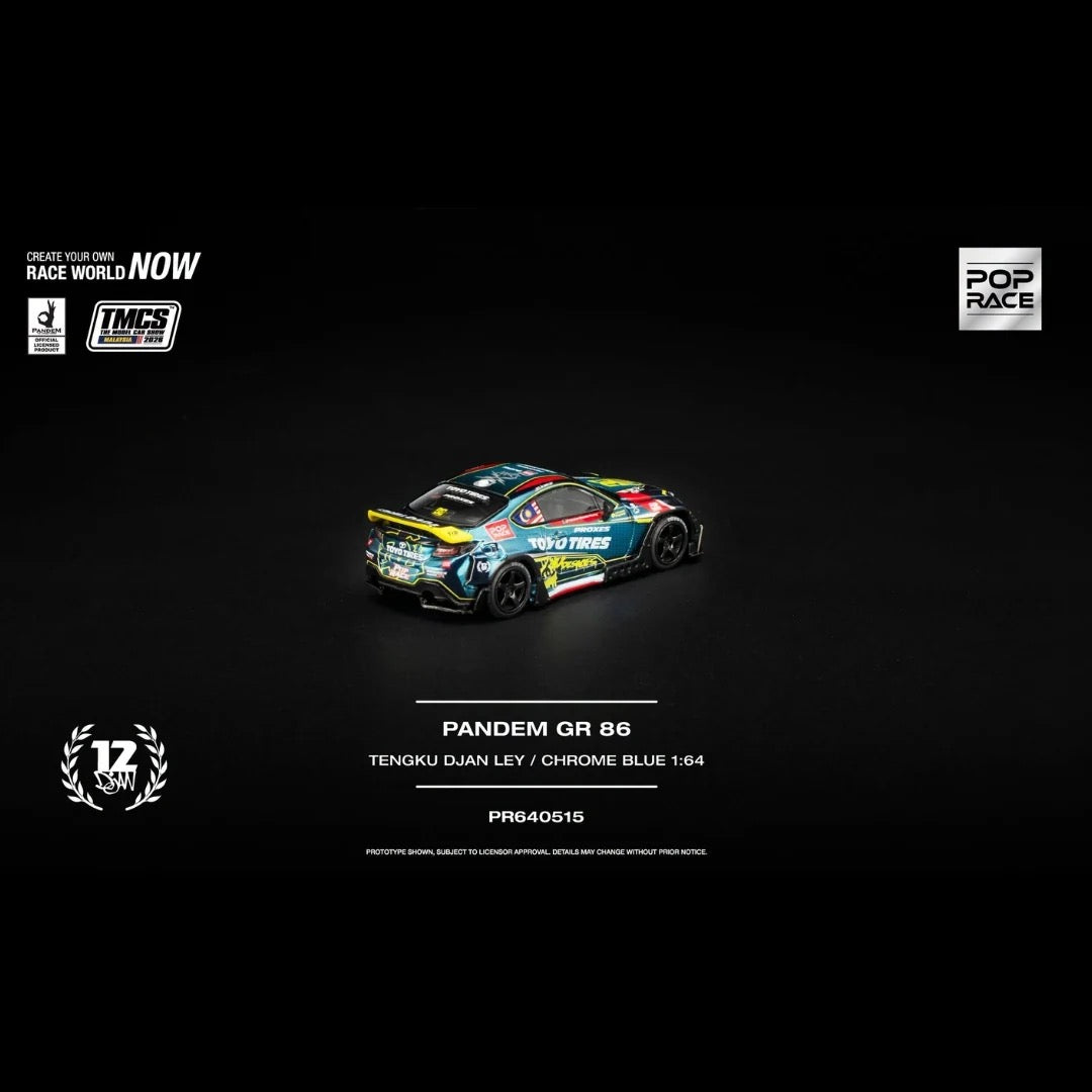 POPRACE 1/64 PANDEM GR86 TMCS Malaysia 2026 Special Edition PR640515
