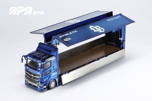 GCD 1/64 LBWK LB-Truck Fuso Super Great 2025 Foshan APA XPO Exclusive KS-073-577