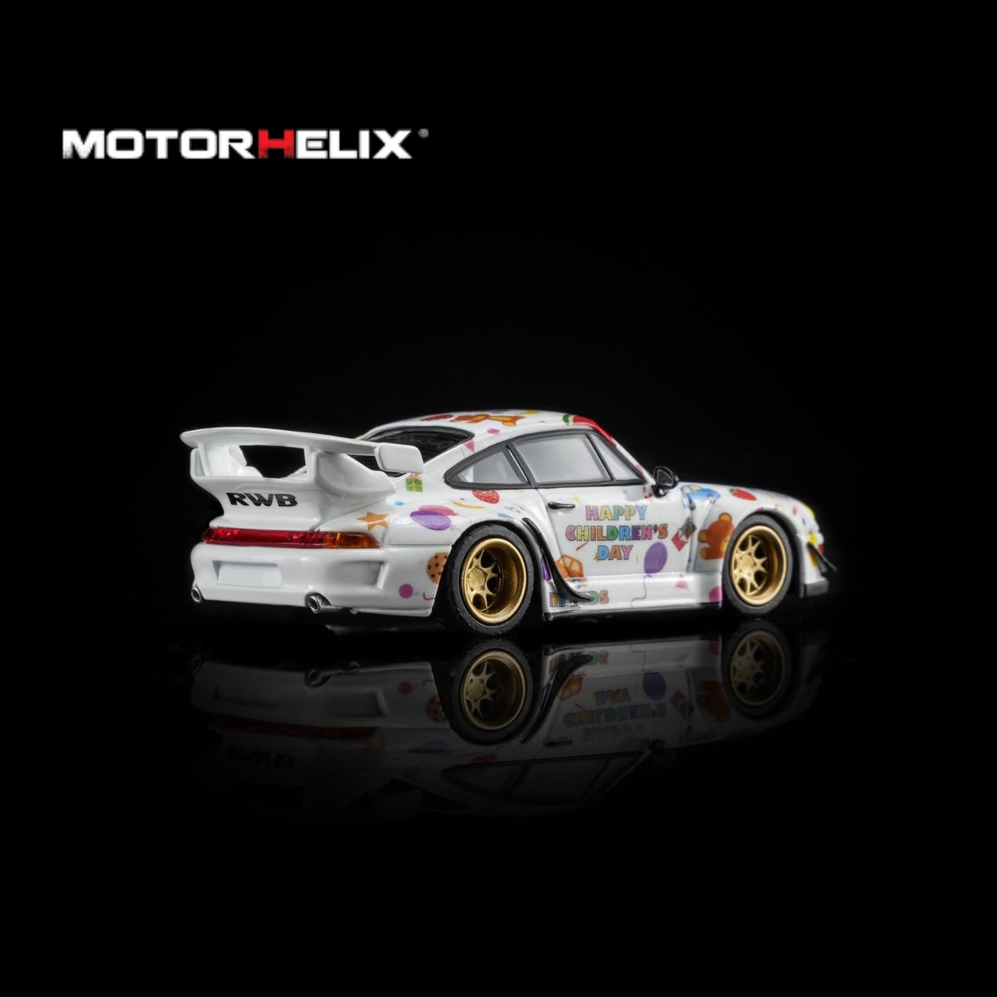 PREORDER MOTORHELIX 1/64 RWB 993 Children’s Day Limited Edition M62210