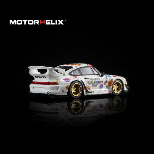 PREORDER MOTORHELIX 1/64 RWB 993 Children’s Day Limited Edition M62210