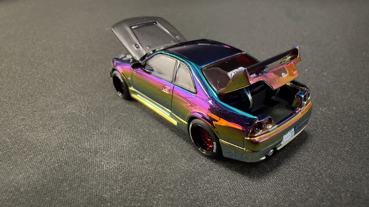 POPRACE 1/64 SKYLINE GT-R (BNR33) APA XPO 2025 Exclusive Model S42-APAXPO2025