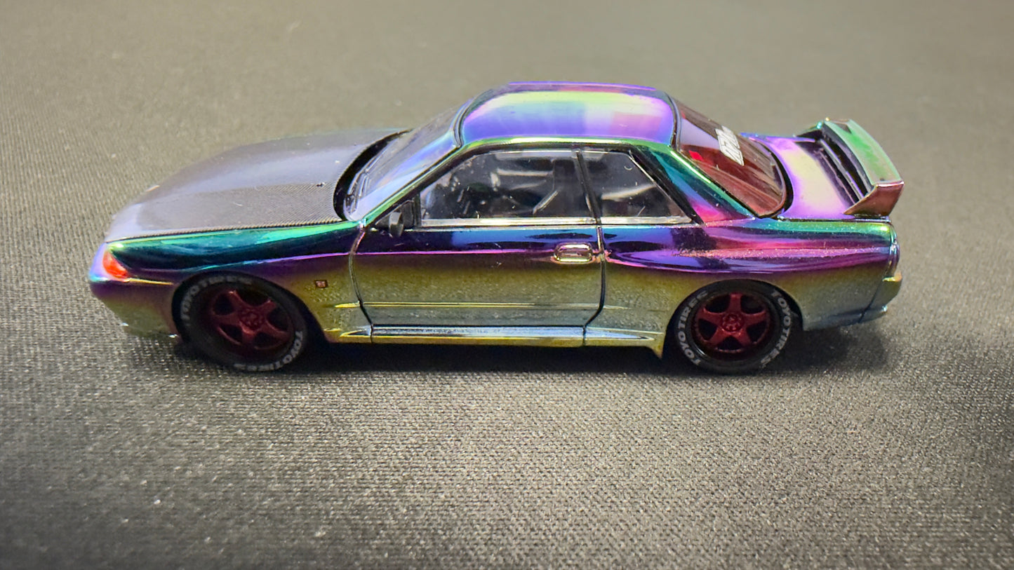 POPRACE 1/64 SKYLINE GT-R (BNR32)