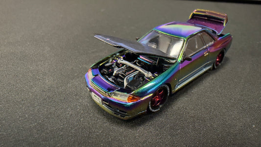 POPRACE 1/64 SKYLINE GT-R (BNR32)