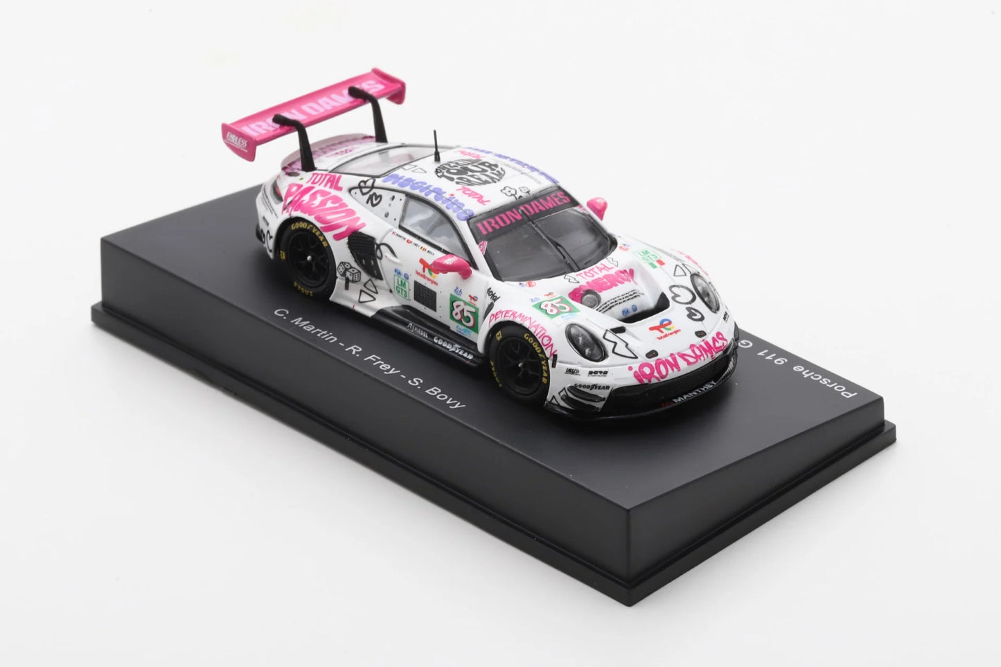 SPARK 1/64 Porsche 911 GT3 R LMGT3 No.85 IRON DAMES Le Mans 24H 2025 C. Martin - R. Frey - S. Bovy 64S076