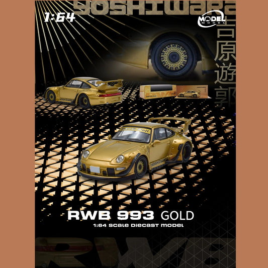MODELMODEL 1/64 RWB 993 Gold MM64-RWB993-006