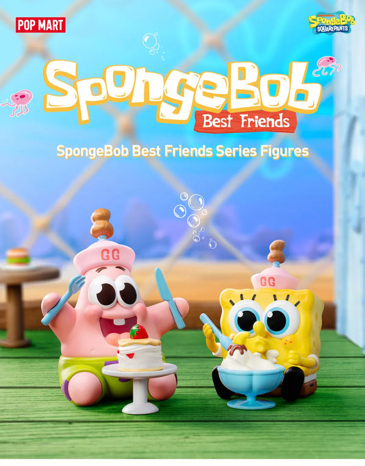 Pop Mart SpongeBob Best Friends Series Figures