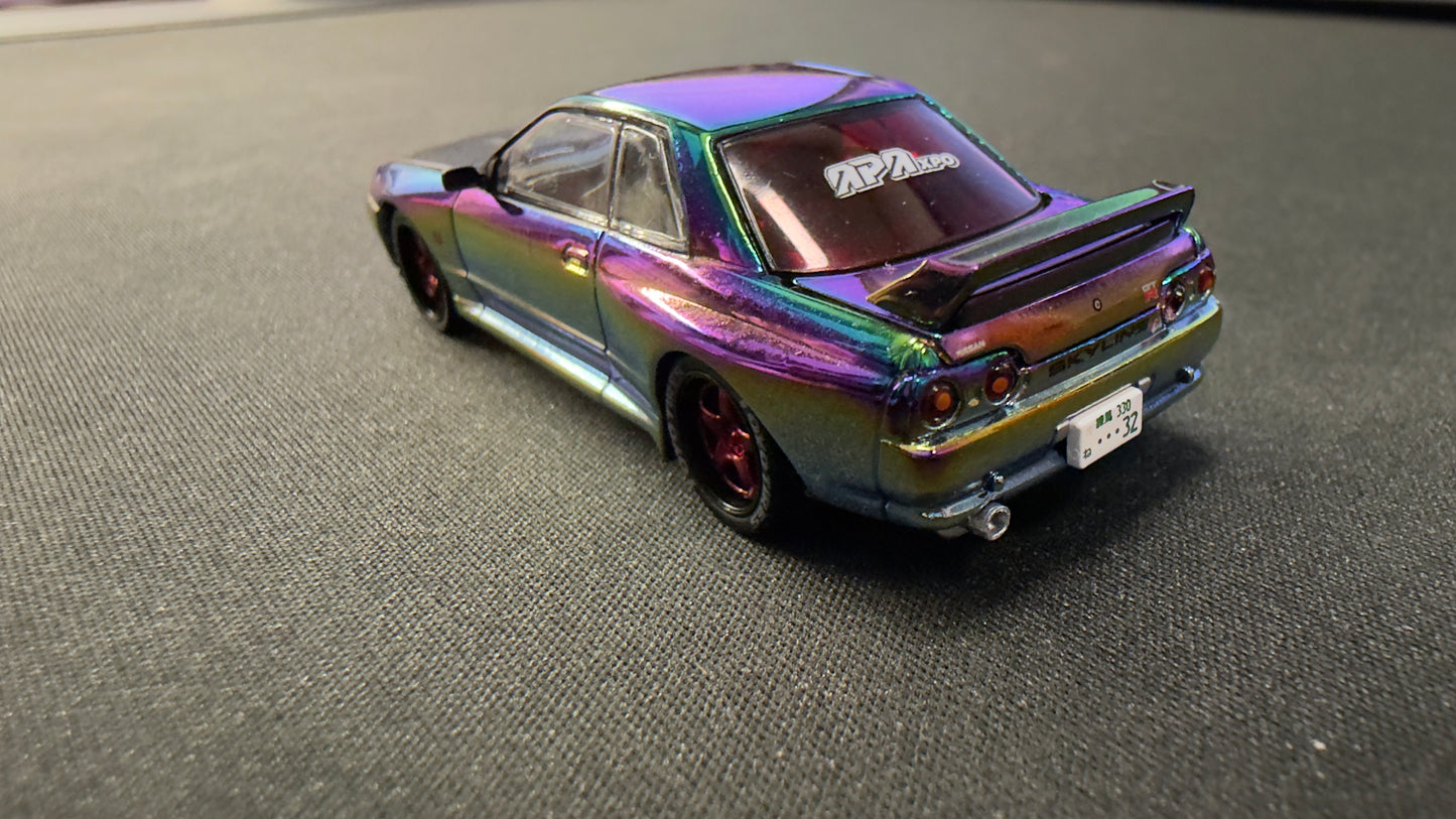 POPRACE 1/64 SKYLINE GT-R (BNR32)