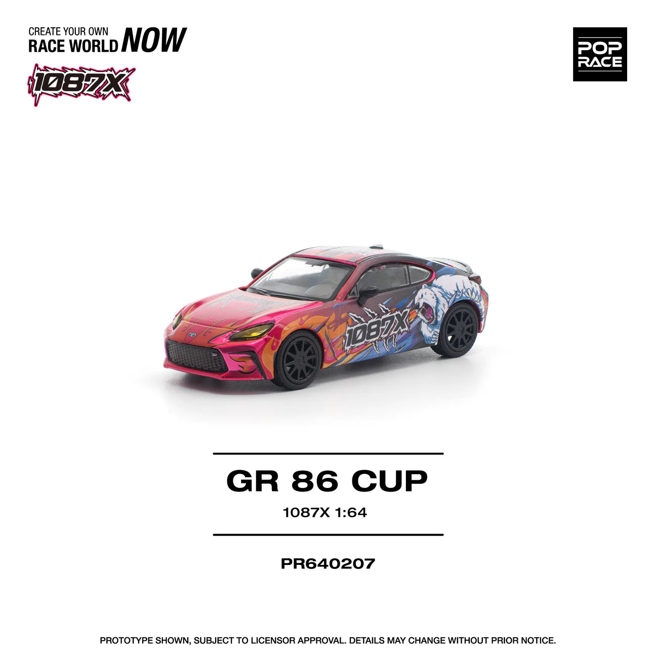 POPRACE 1/64 1087X GR86 CUP PR640207
