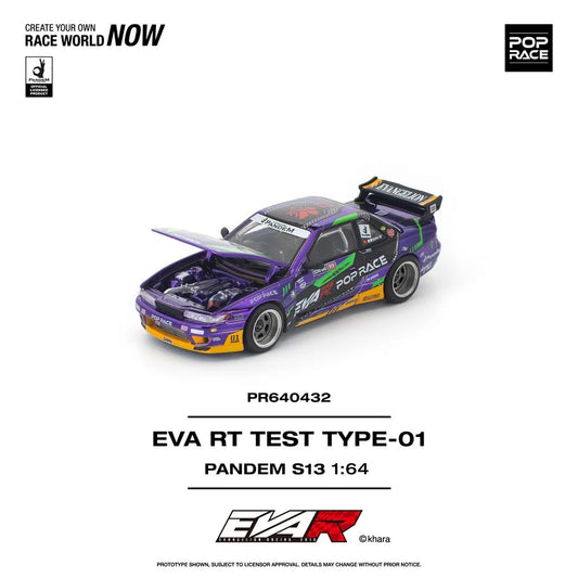 POPRACE 1/64 PANDEM S13 EVA RT TEST TYPE-01 PR640432