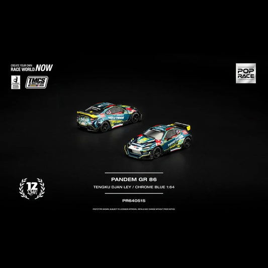 POPRACE 1/64 PANDEM GR86 TMCS Malaysia 2026 Special Edition PR640515
