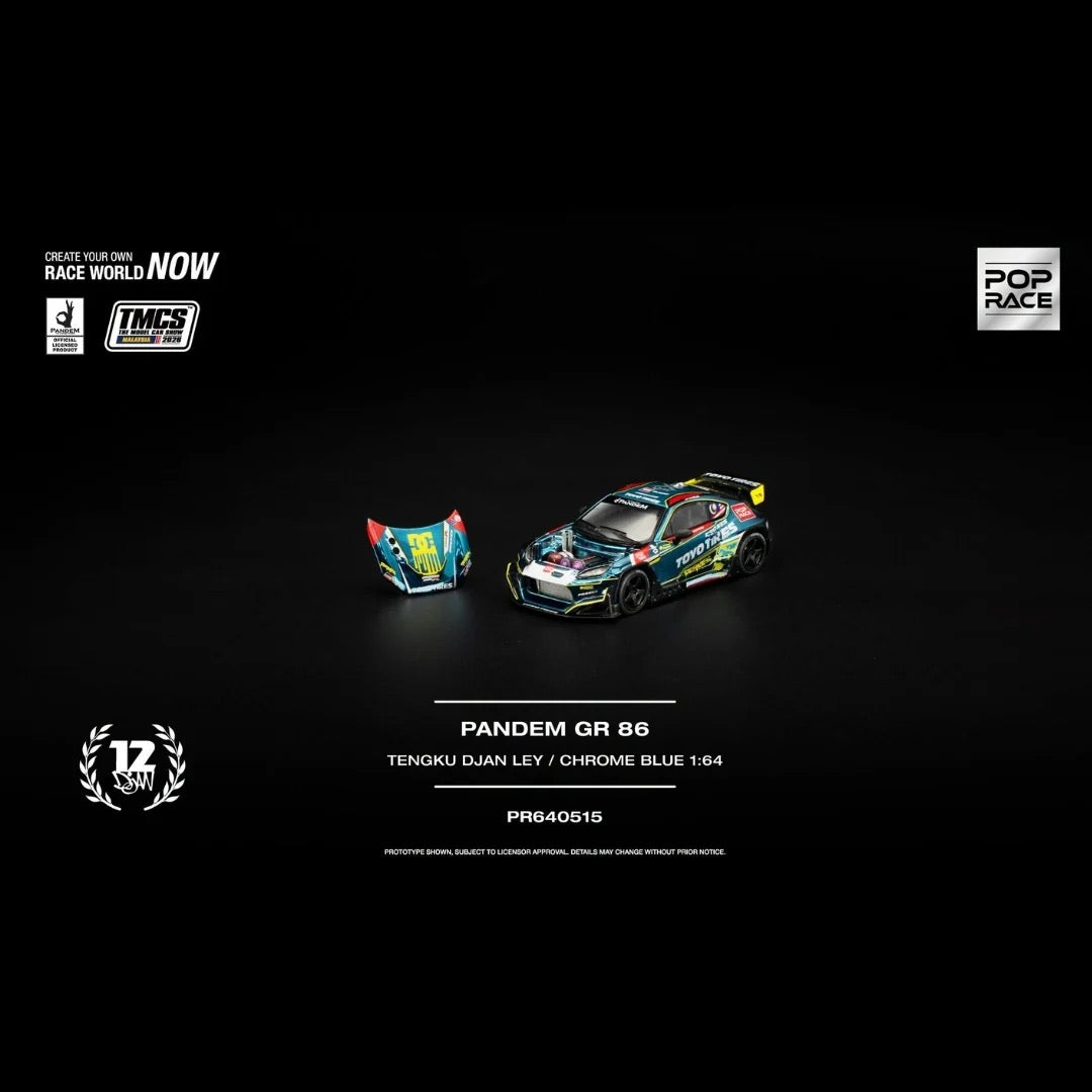 POPRACE 1/64 PANDEM GR86 TMCS Malaysia 2026 Special Edition PR640515