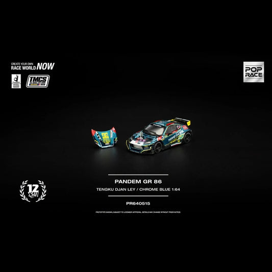 POPRACE 1/64 PANDEM GR86 TMCS Malaysia 2026 Special Edition PR640515