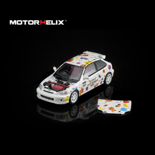 PREORDER MOTORHELIX 1/64 Honda Civic TYPE R (EK9) Children‘s Day Limited Edition M65023