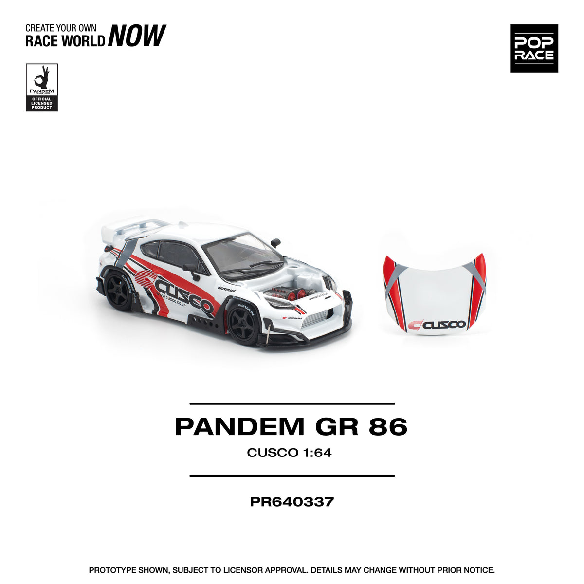 POPRACE 1/64 PANDEM GR86 - CUSCO PR640337