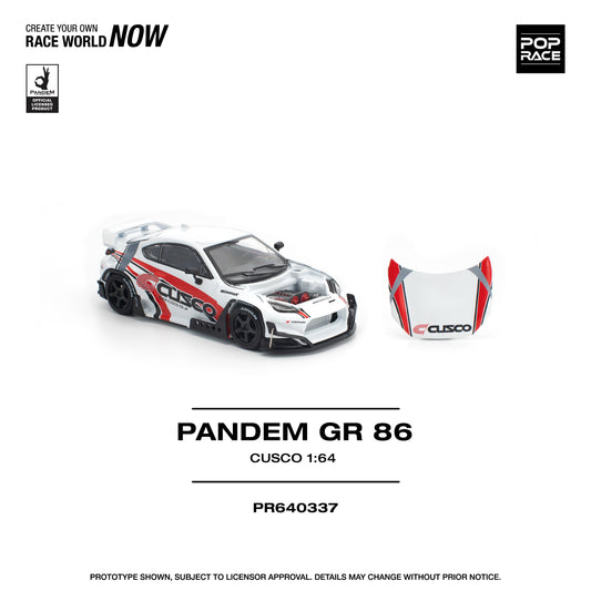 POPRACE 1/64 PANDEM GR86 - CUSCO PR640337