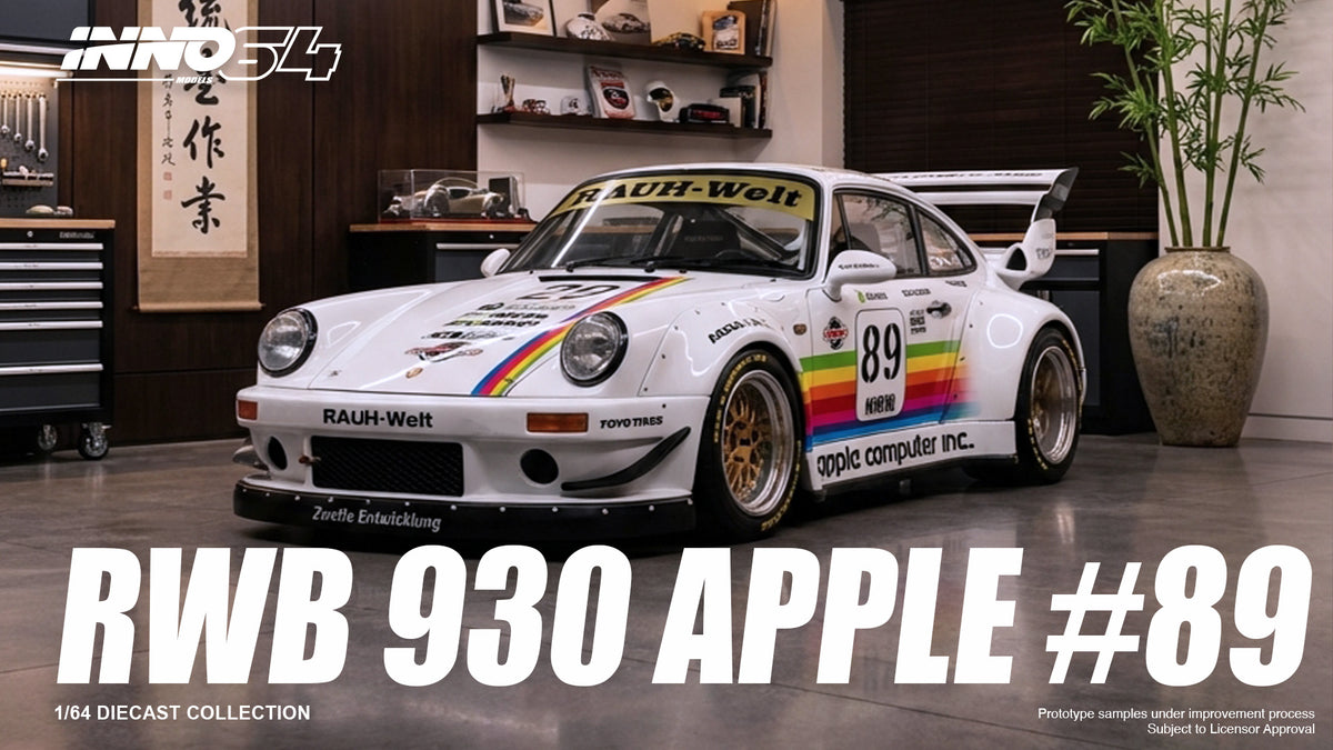 INNO64 1/64 RWB 930 #89 Apple Livery IN64-RWB930-APPLE