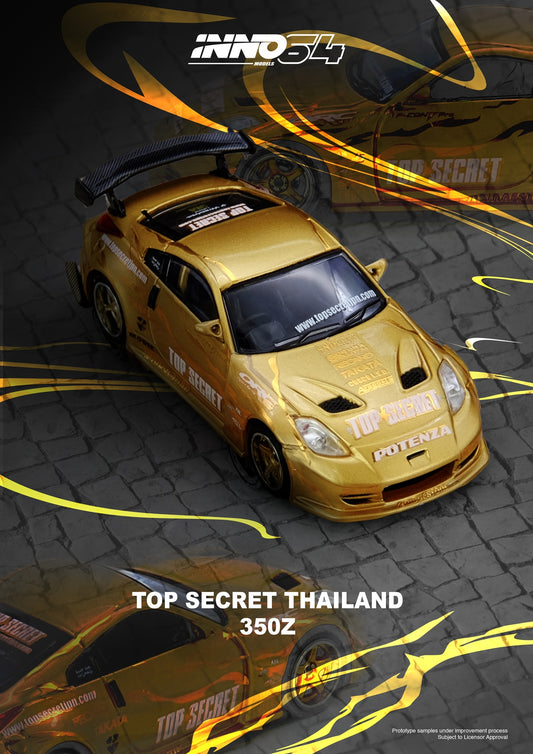 INNO64 1/64 TOP SECRET THAILAND 350Z IN64-350ZTST-TSTOS