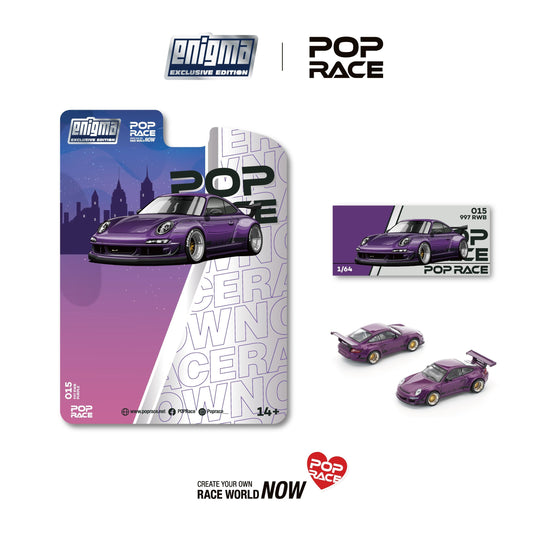 POPRACE 1/64 RWB 997 Purple (enigma exclusive edition) PRE015